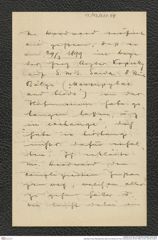 Nachlass Franz Steindachner, Brief von Höhnel an Franz Steindachner (24.08.1905), Inv.Nr. 230.08, Seite 5